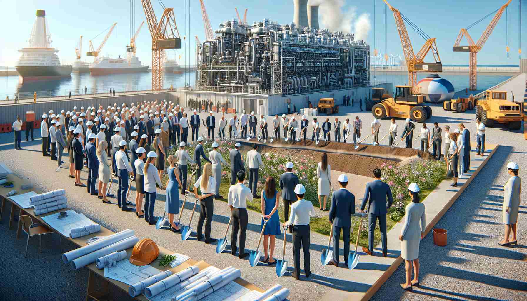 NYK Group Breaks Ground on Test Engine Facility to Promote Biofuels in Maritime Industry