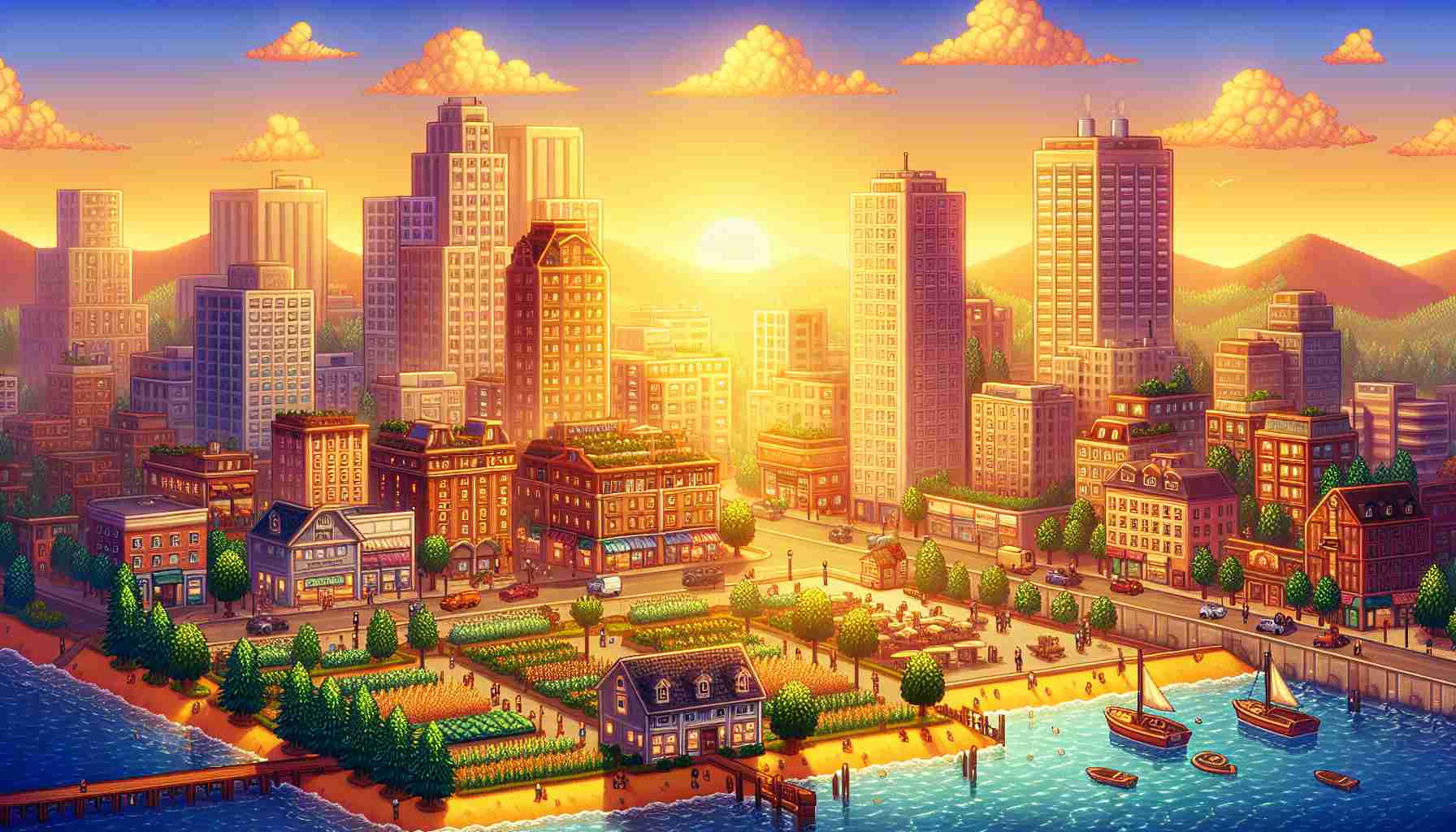 Nadchodzi Sunkissed City: Nowa odsłona życiowego symulatora od twórcy Stardew Valley