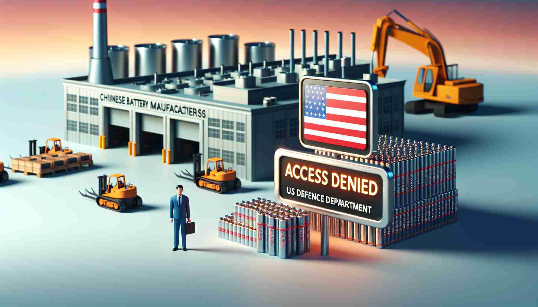 China’s Battery Manufacturers Banned from US Defense Department Purchases