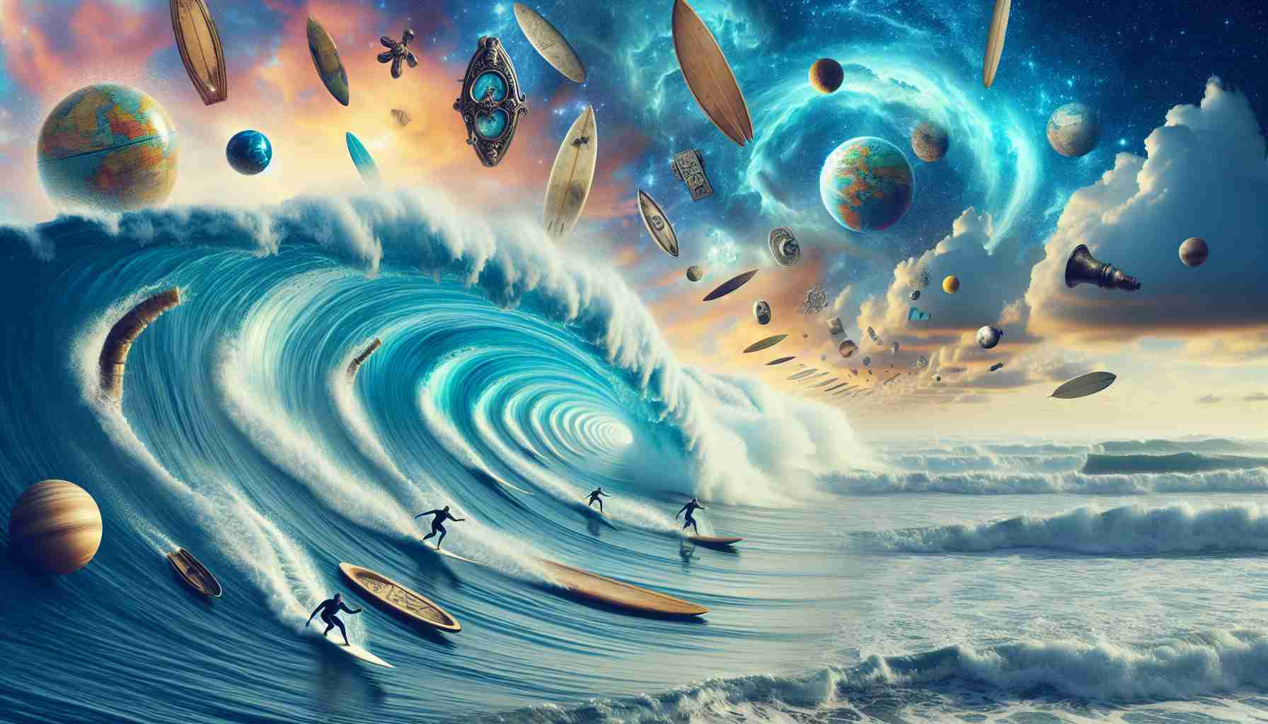 Tempus: A Surreal Journey Through Time and Surf