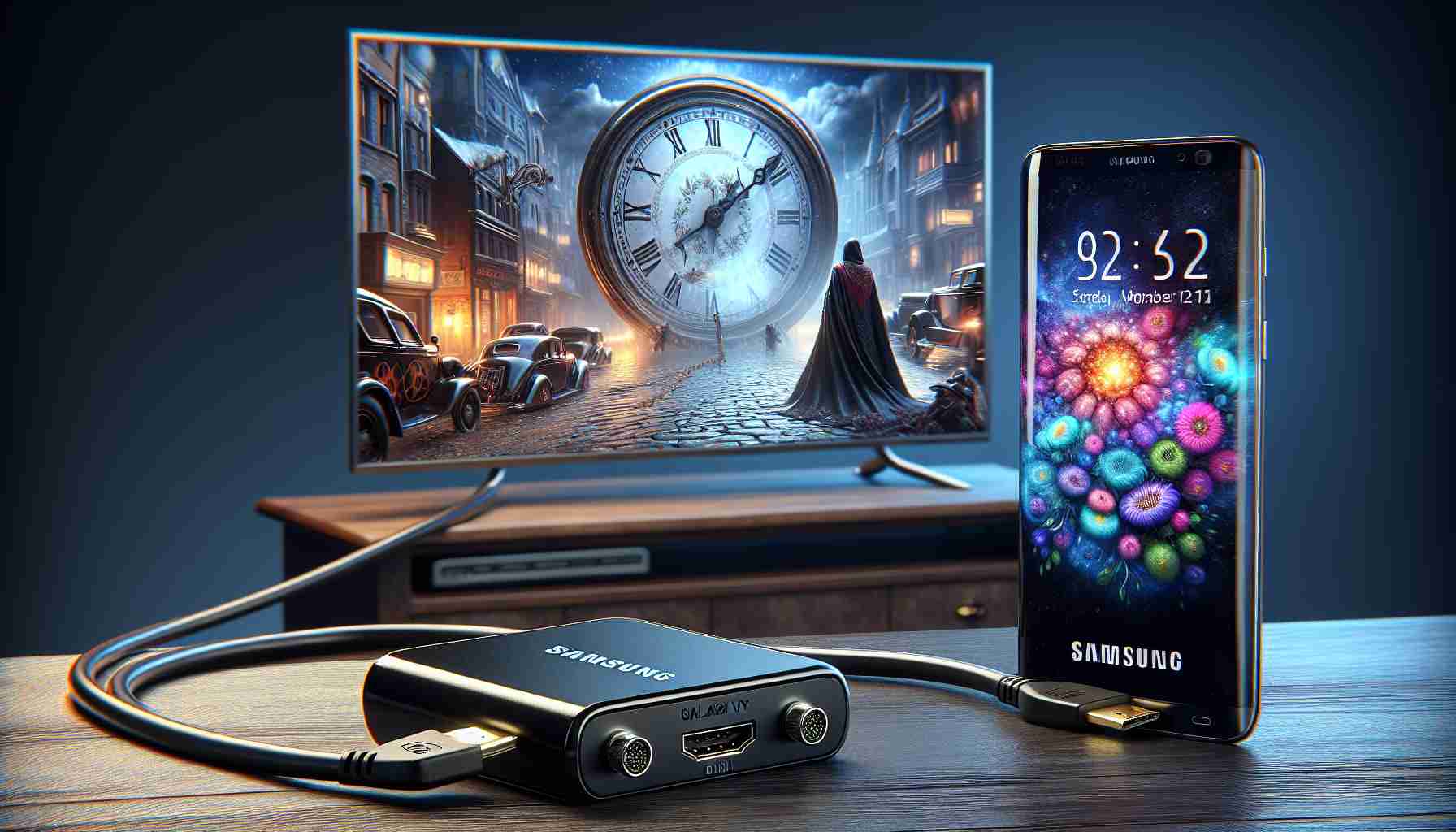 Podłączanie Samsung Galaxy do telewizora za pomocą kabla HDMI