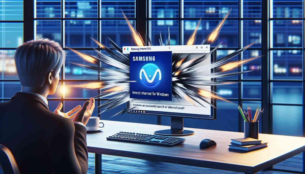 Trouble with Samsung Internet for Windows: Accidental Launch or Technical Issues?