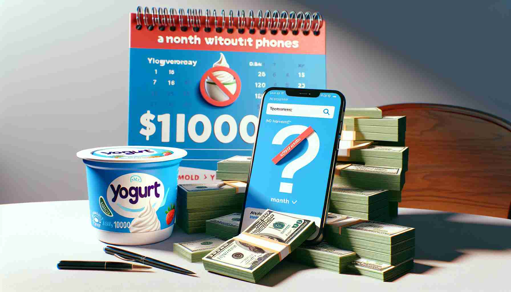 Yogurt Company Offers $10,000 for a Month Without Phones