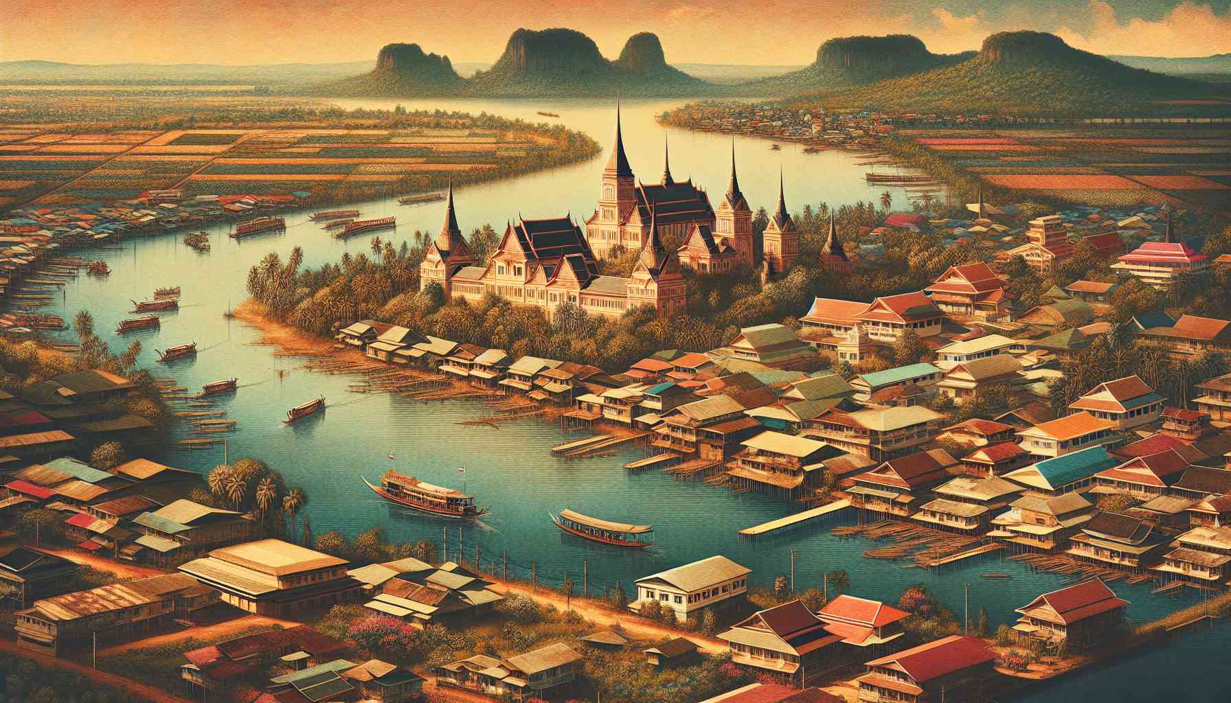 Mukdahan, Tajlandia – Lokalizacja i historia