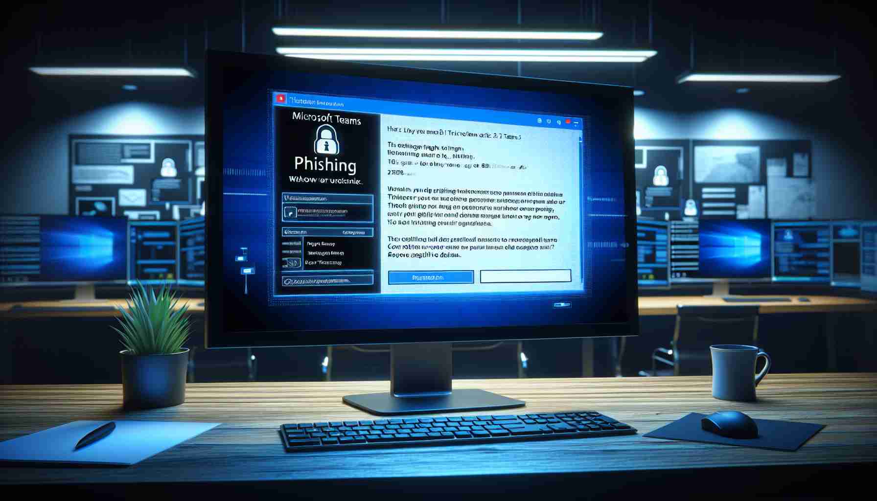 Zagrożenie phishingiem w Microsoft Teams