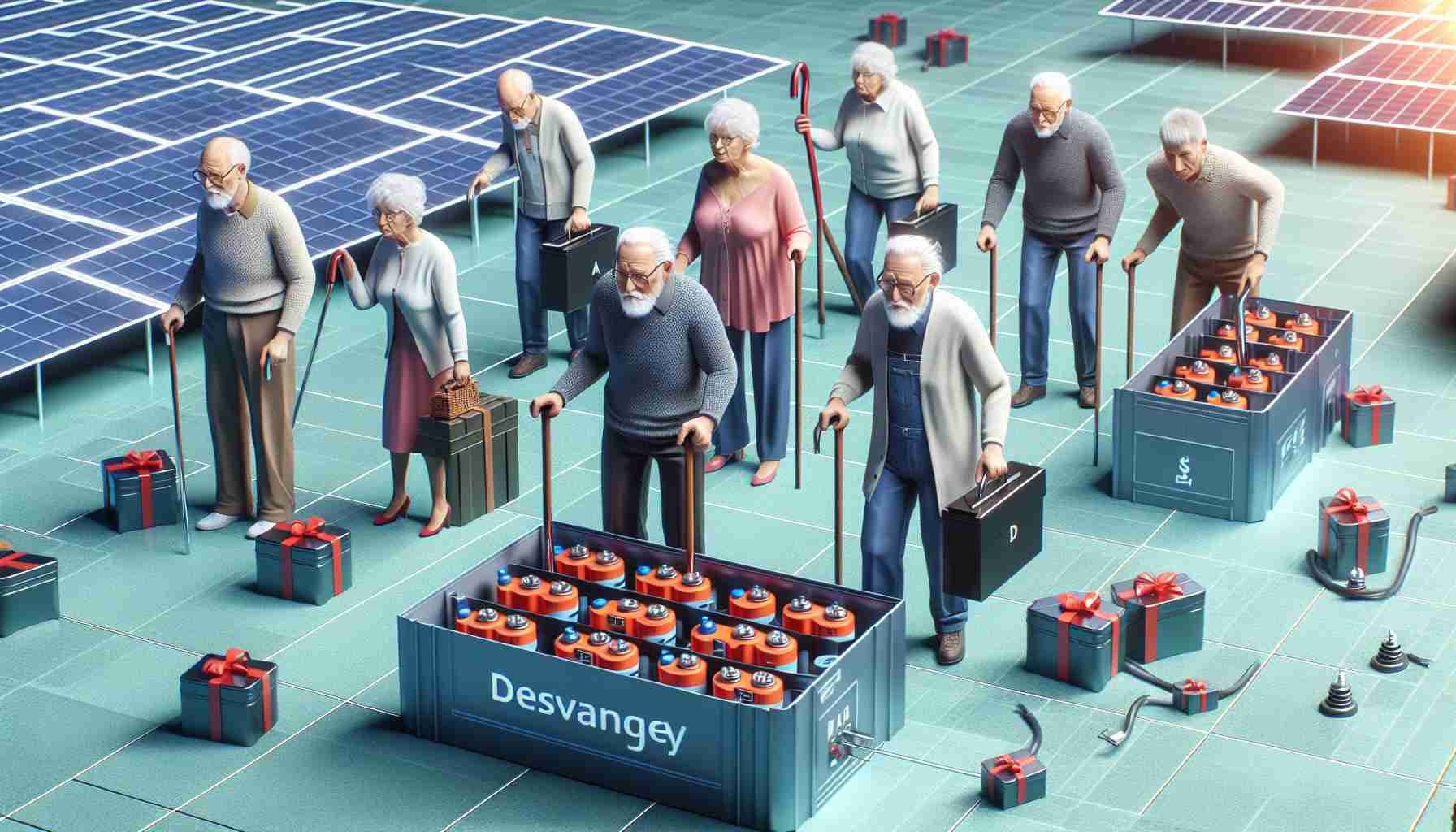 Nowy projekt magazynowania energii w bateriach finansowany przez Gwent pensioners