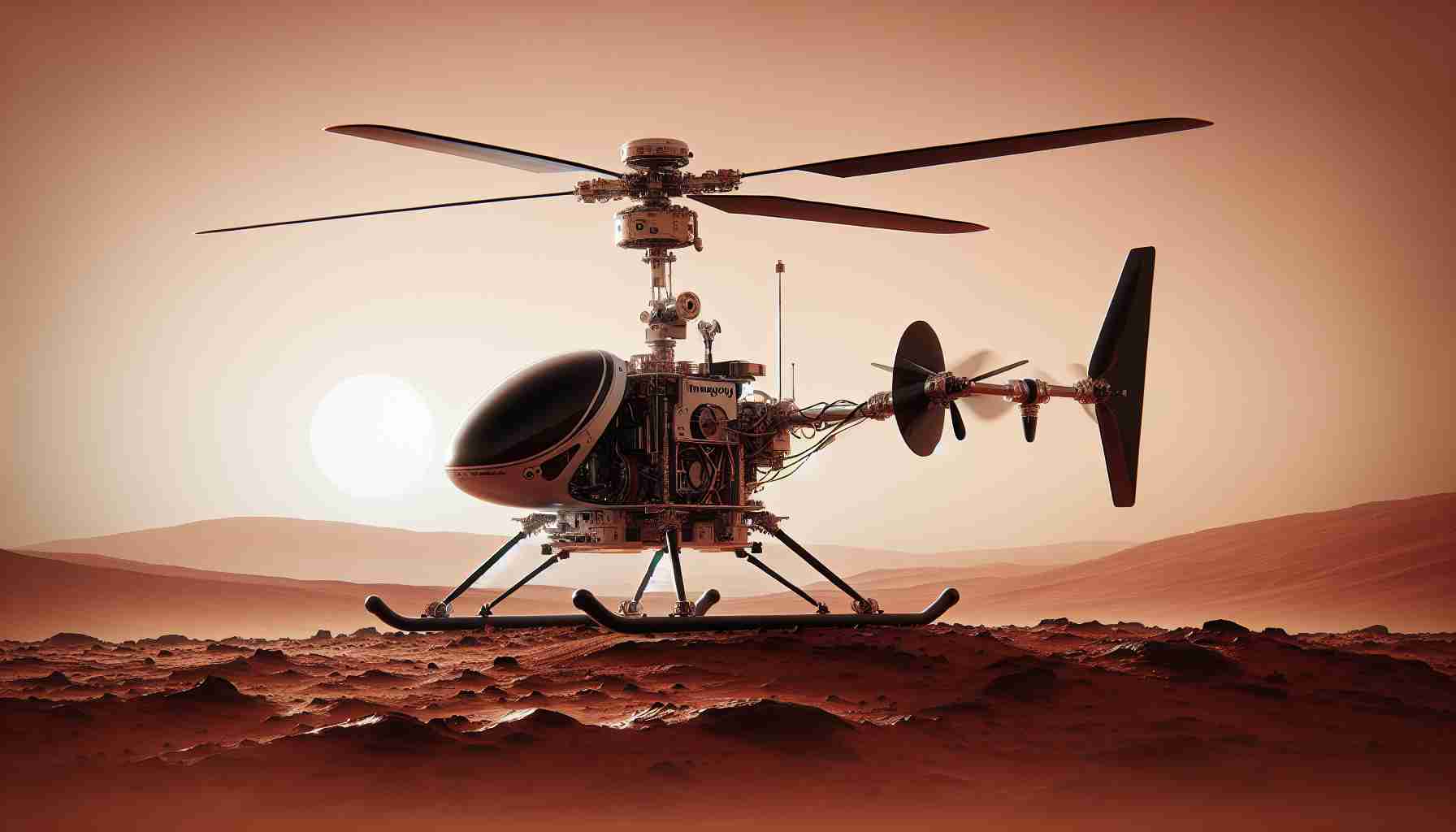 Legacyjny lot Mars Helicopter NASA