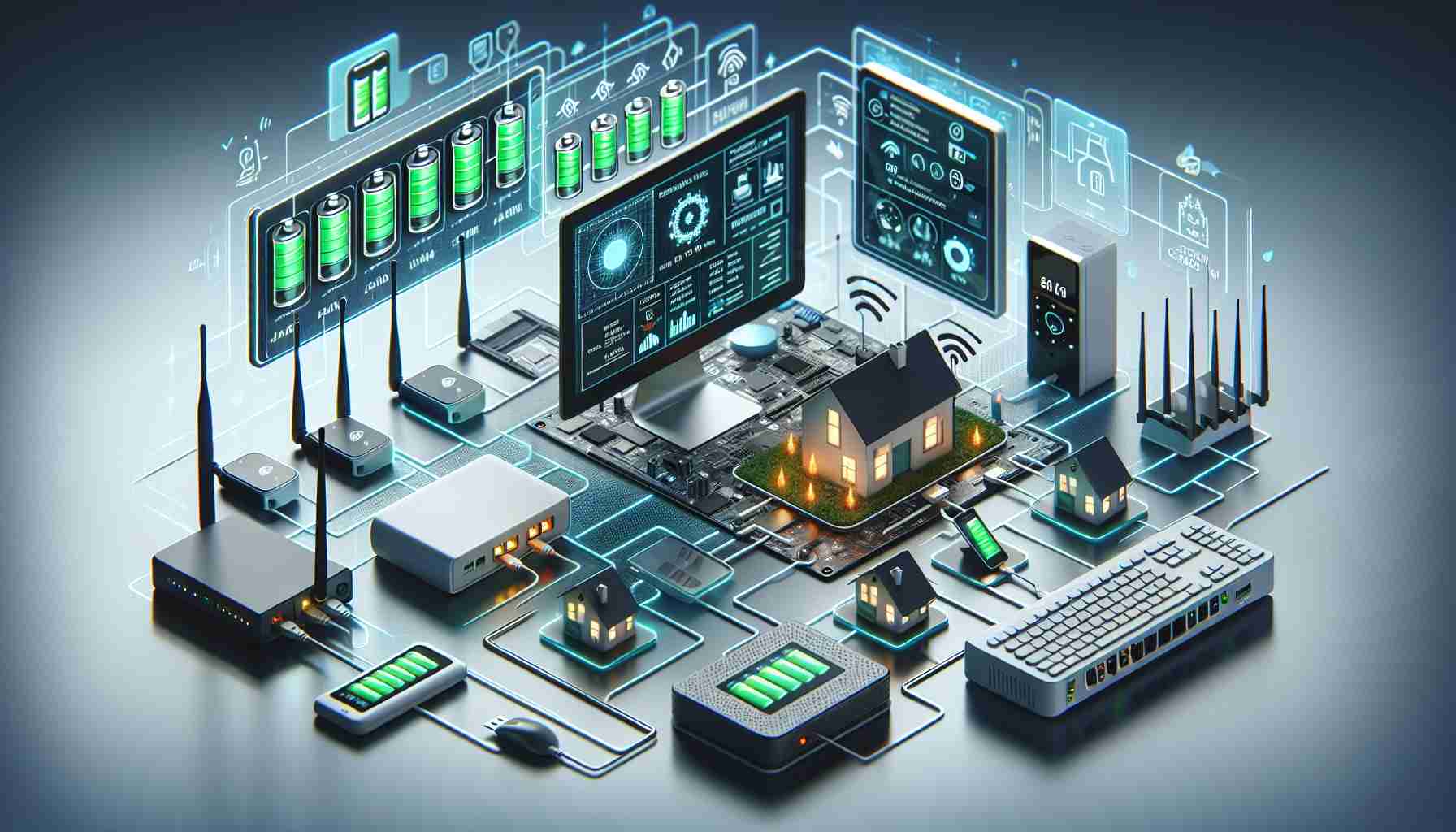 Tworzenie systemu monitorowania baterii IoT w domu