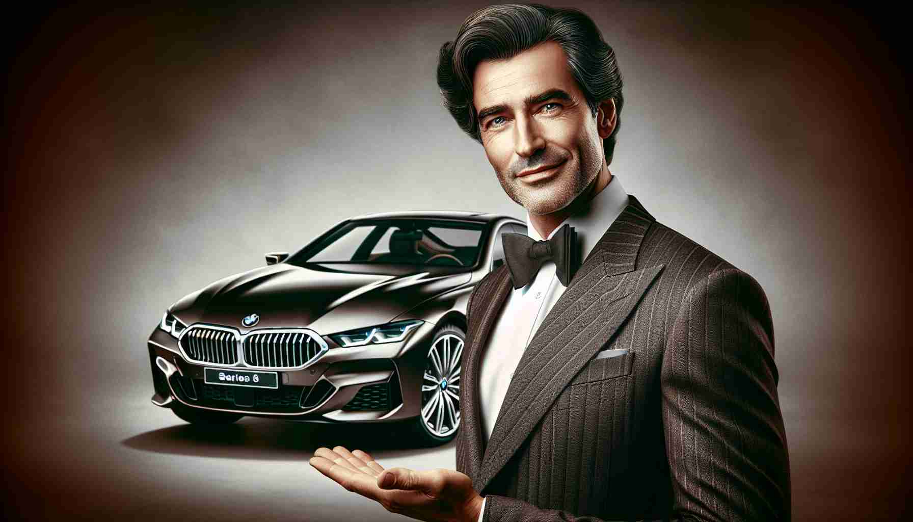 Samochód z klasyką – Pierce Brosnan otrzymuje BMW serii 8 Coupe