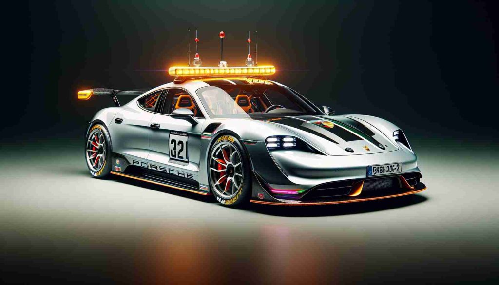 Porsche Taycan as the First Electric Safety Car in Supercars