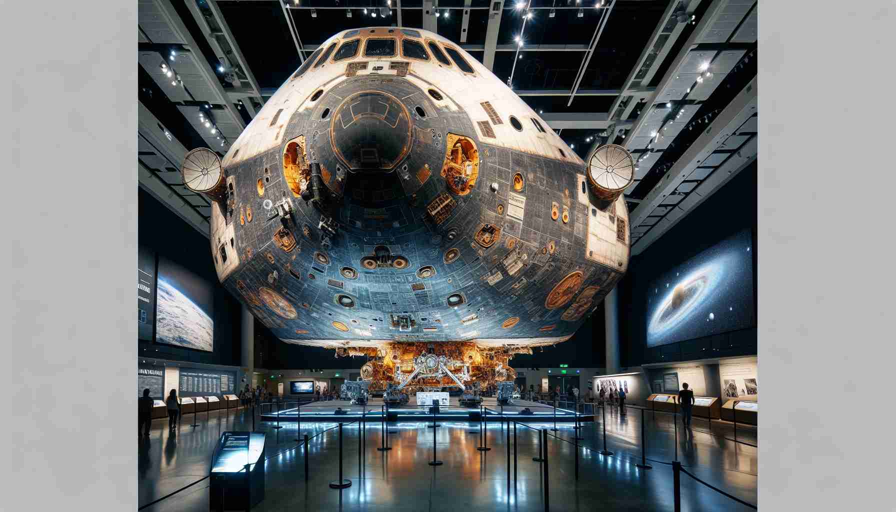 Mächtiges Spaceship Endeavour wird in Los Angeles ausgestellt