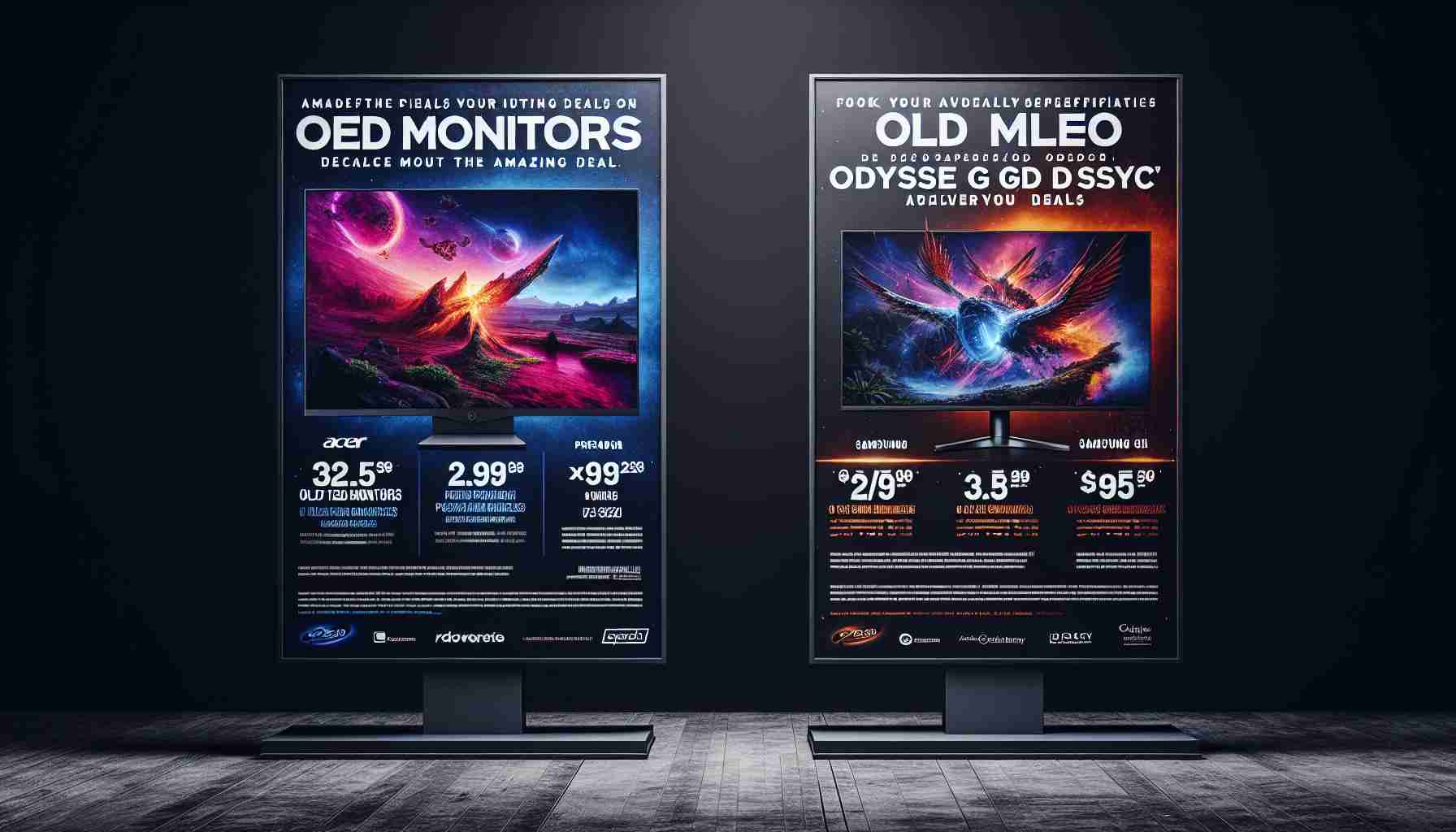 Amazing Deals on OLED Monitors: Acer Predator X27U and Samsung Odyssey G95SC