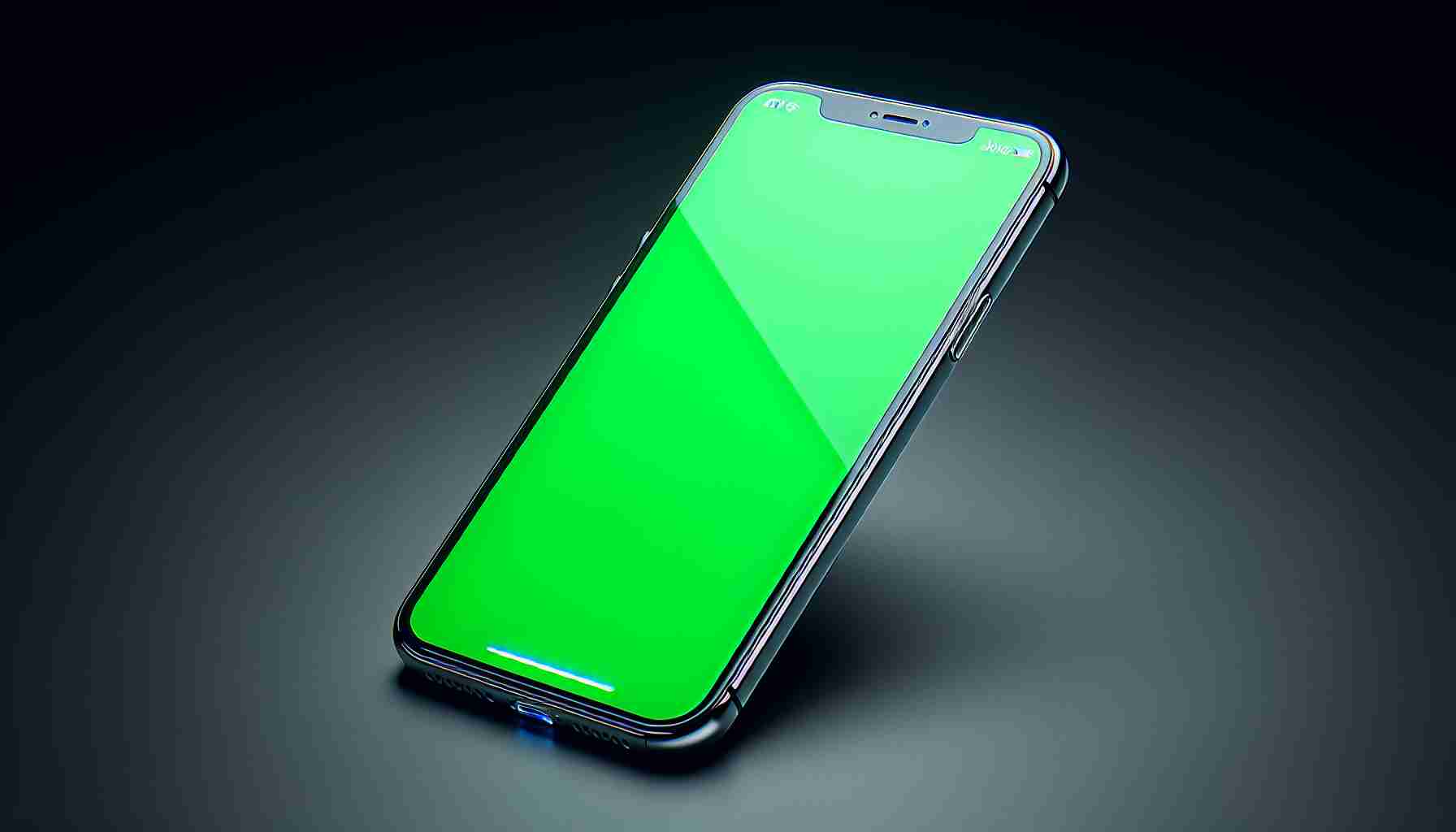 iPhone green screen – zielony ekran na iPhone