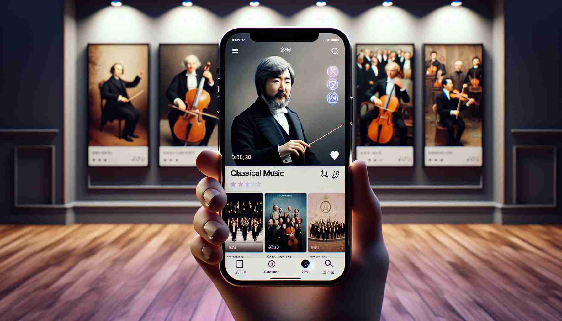 Nowa aplikacja Apple Music Classical zapewnia dostęp do specjalnie przygotowanych playlist stworzonych przez gwiazdy muzyki klasycznej w Korei