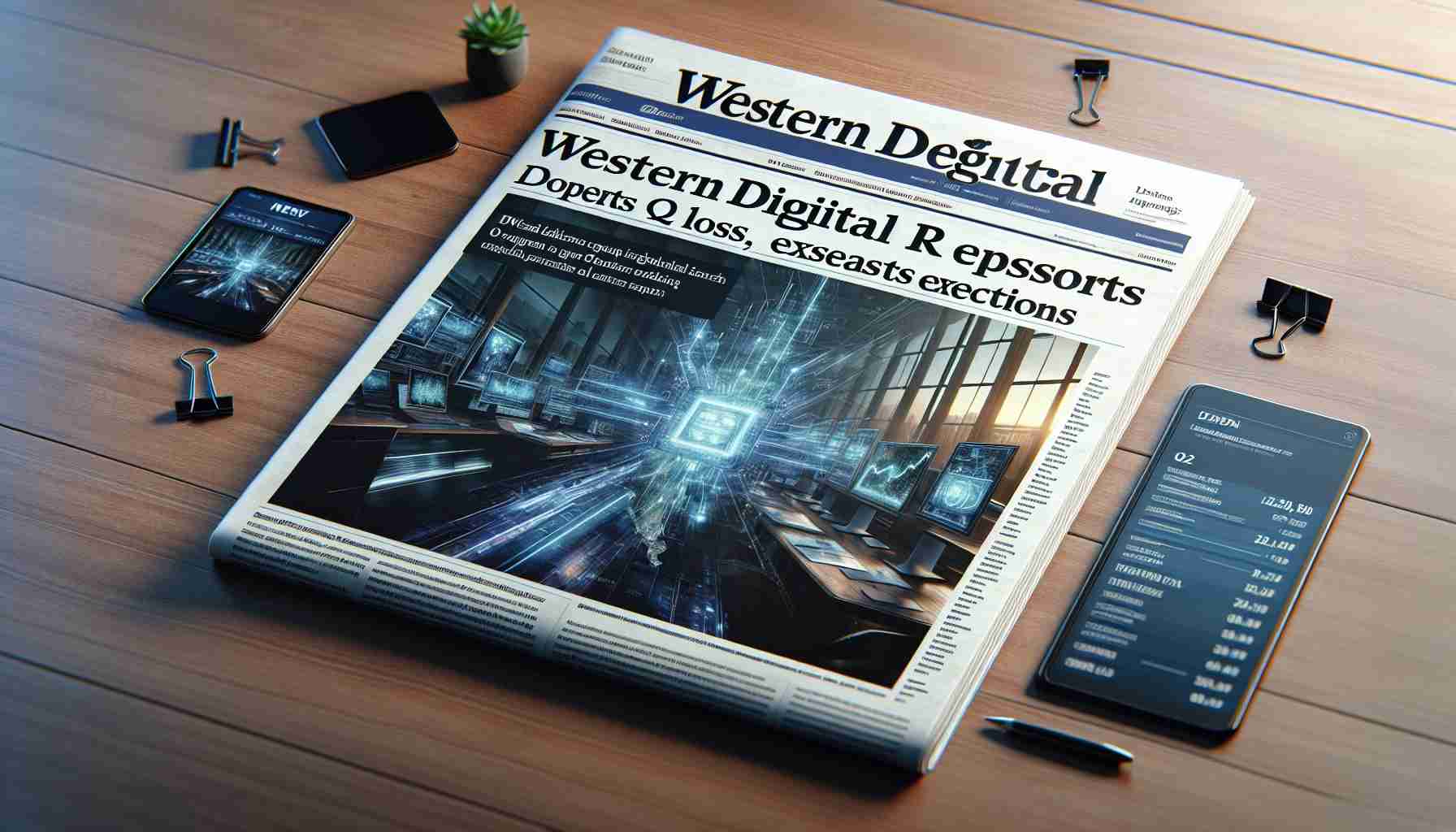 Western Digital Reports Q2 Loss, Exceeds Expectations