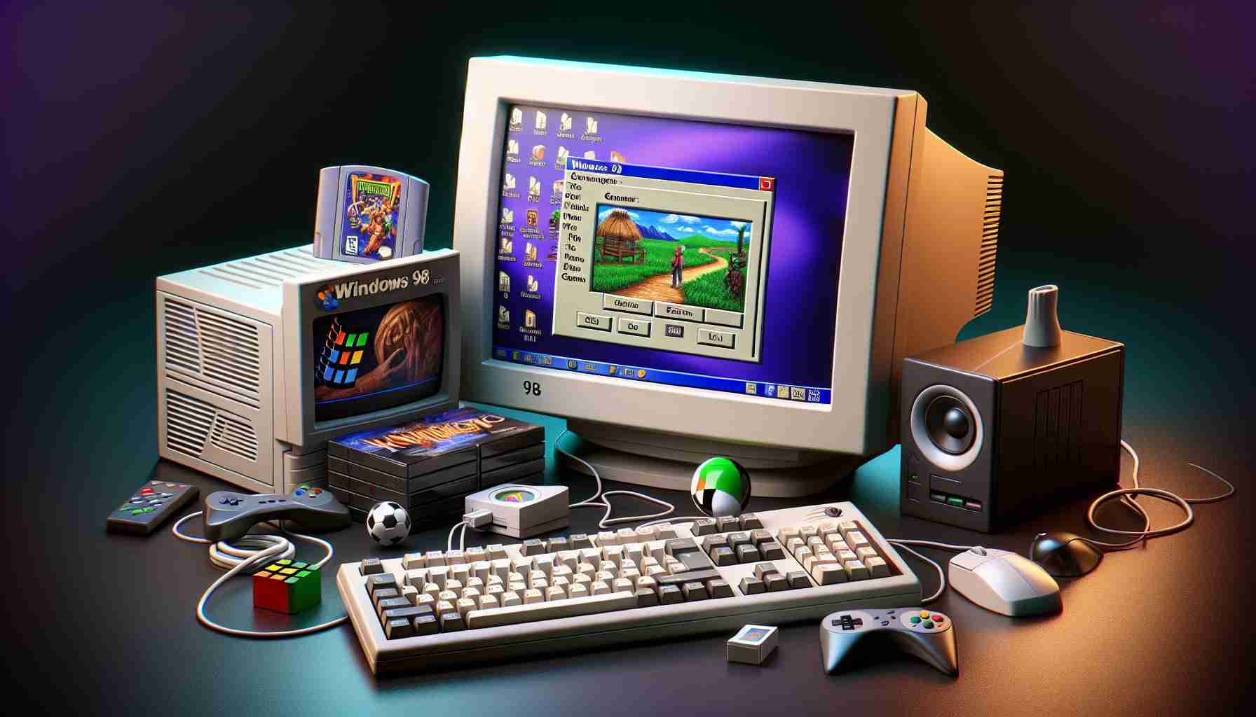 Gaming w 98: Przewodnik po nostalgii dla miłośników gier