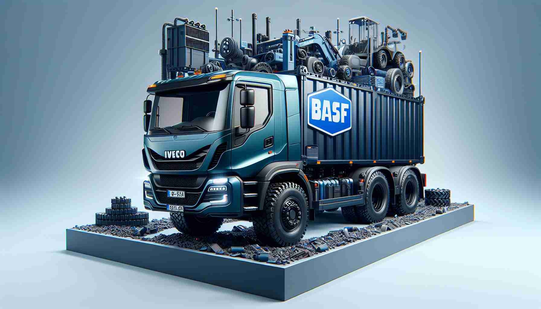 Iveco staje się pierwszym producentem samochodów w Europie, który dołącza do inicjatywy BASF w zakresie recyklingu baterii