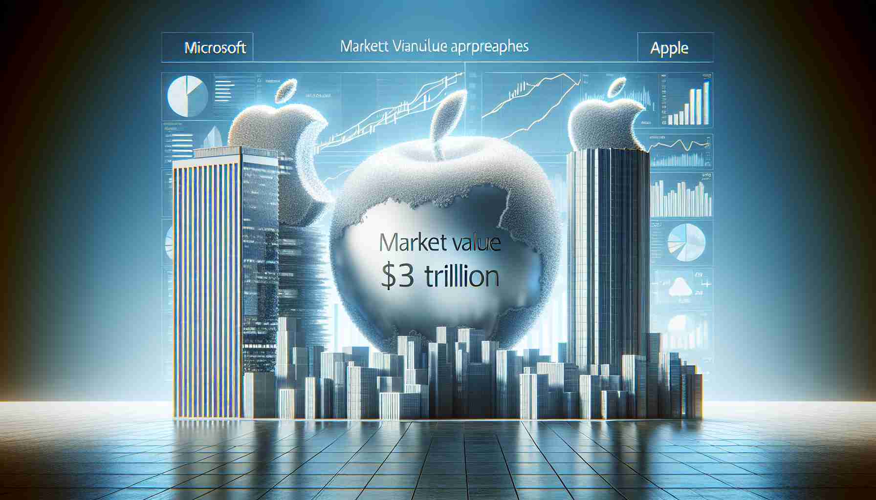 Microsoft’s Market Value Approaches $3 Trillion as Competition with Apple Continues