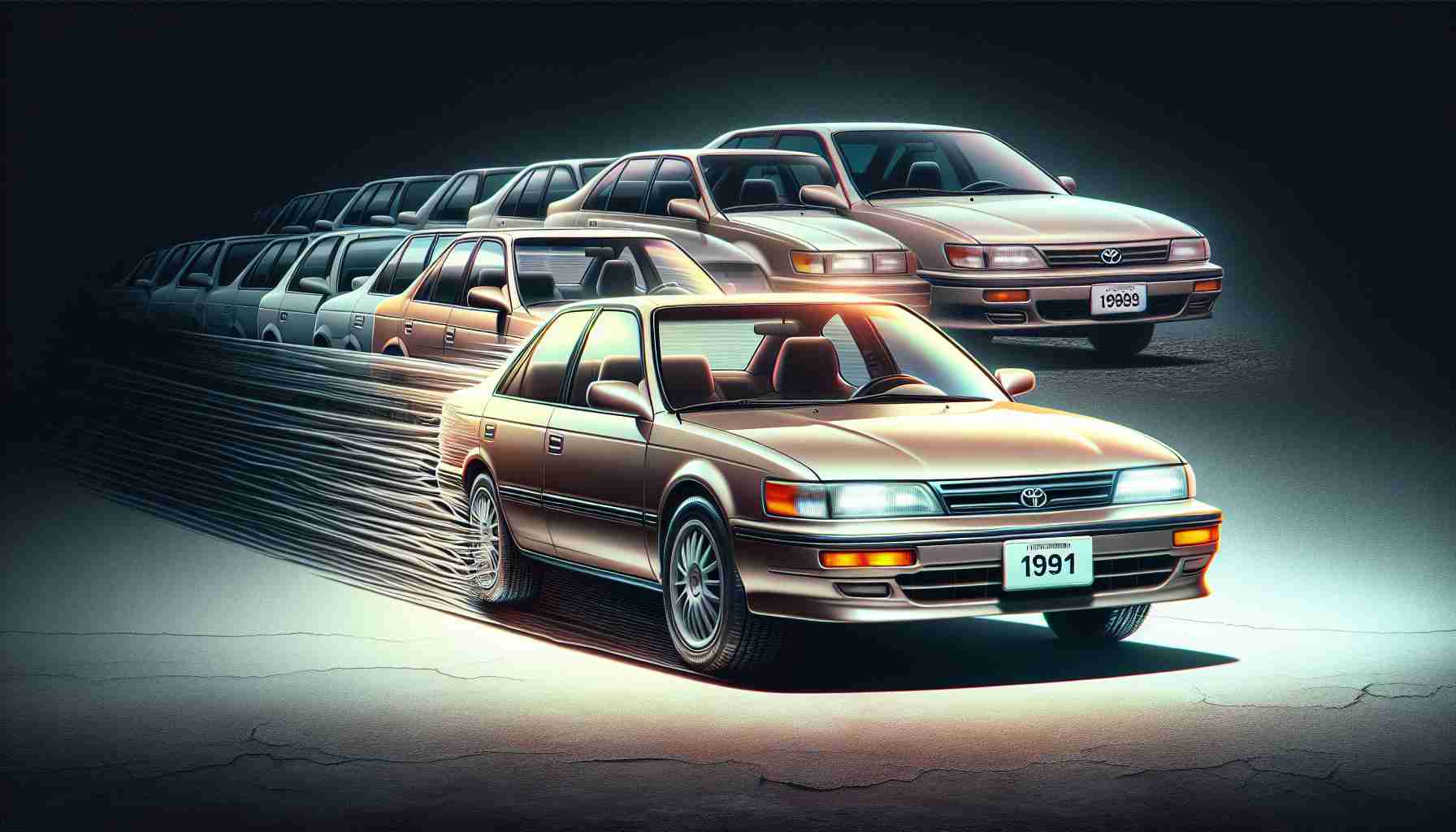 To 1991 Toyota Camry and Beyond: A Transformation of Style and Sportiness