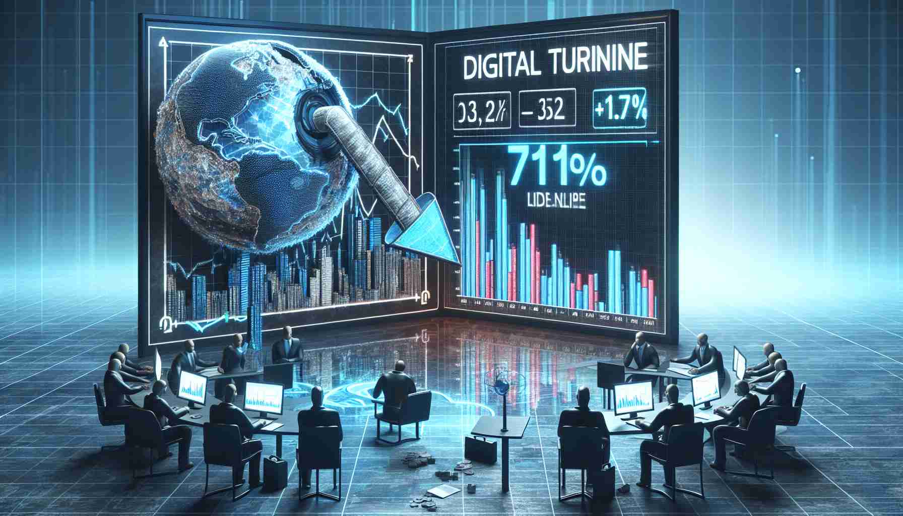 Digital Turbine Inc. Raportuje Straty w Trzecim Kwartale, Wartość Akcji Spada o 71%