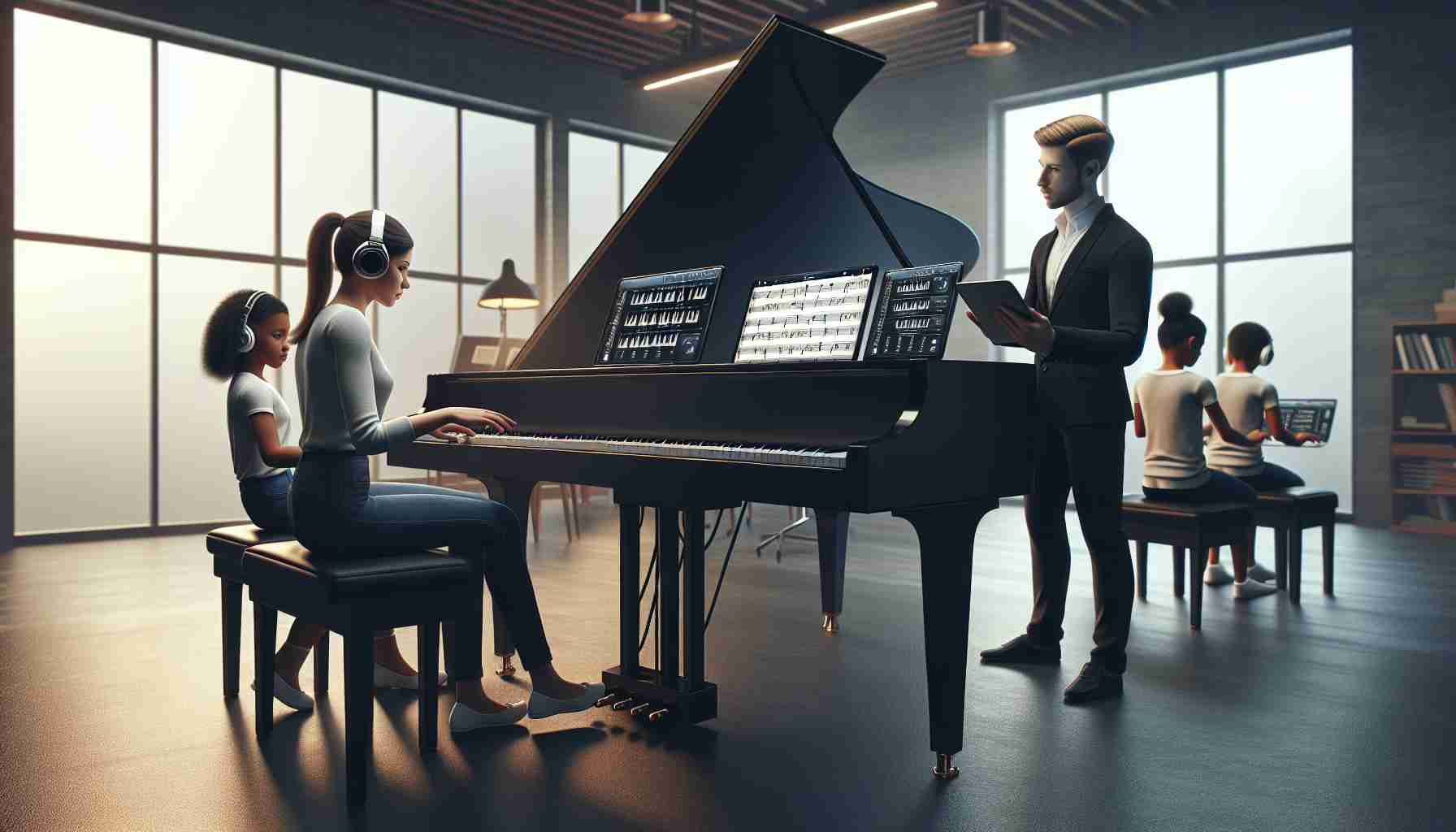 Piano for Beginners: How Technology Enhances Learning in Class