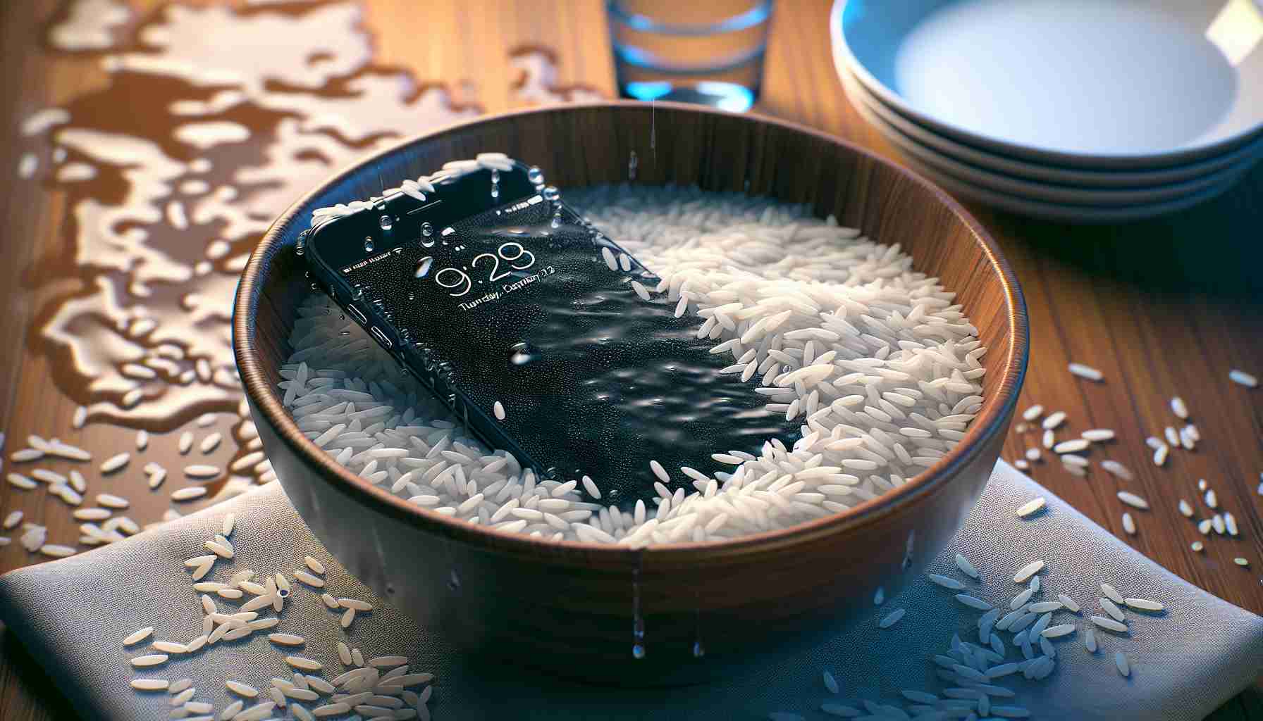 Why Putting Your Wet iPhone in Rice May Not Be the Best Solution