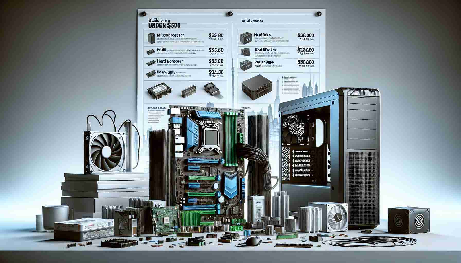 Building a PC Under $500: A Budget-Friendly Guide