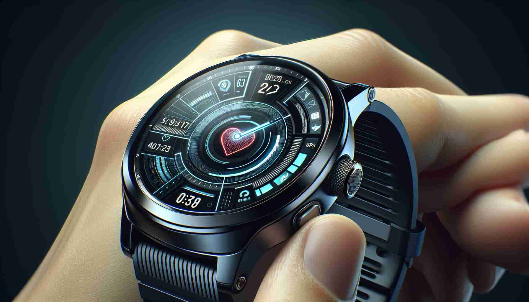 Compact Smartwatch with Advanced Features