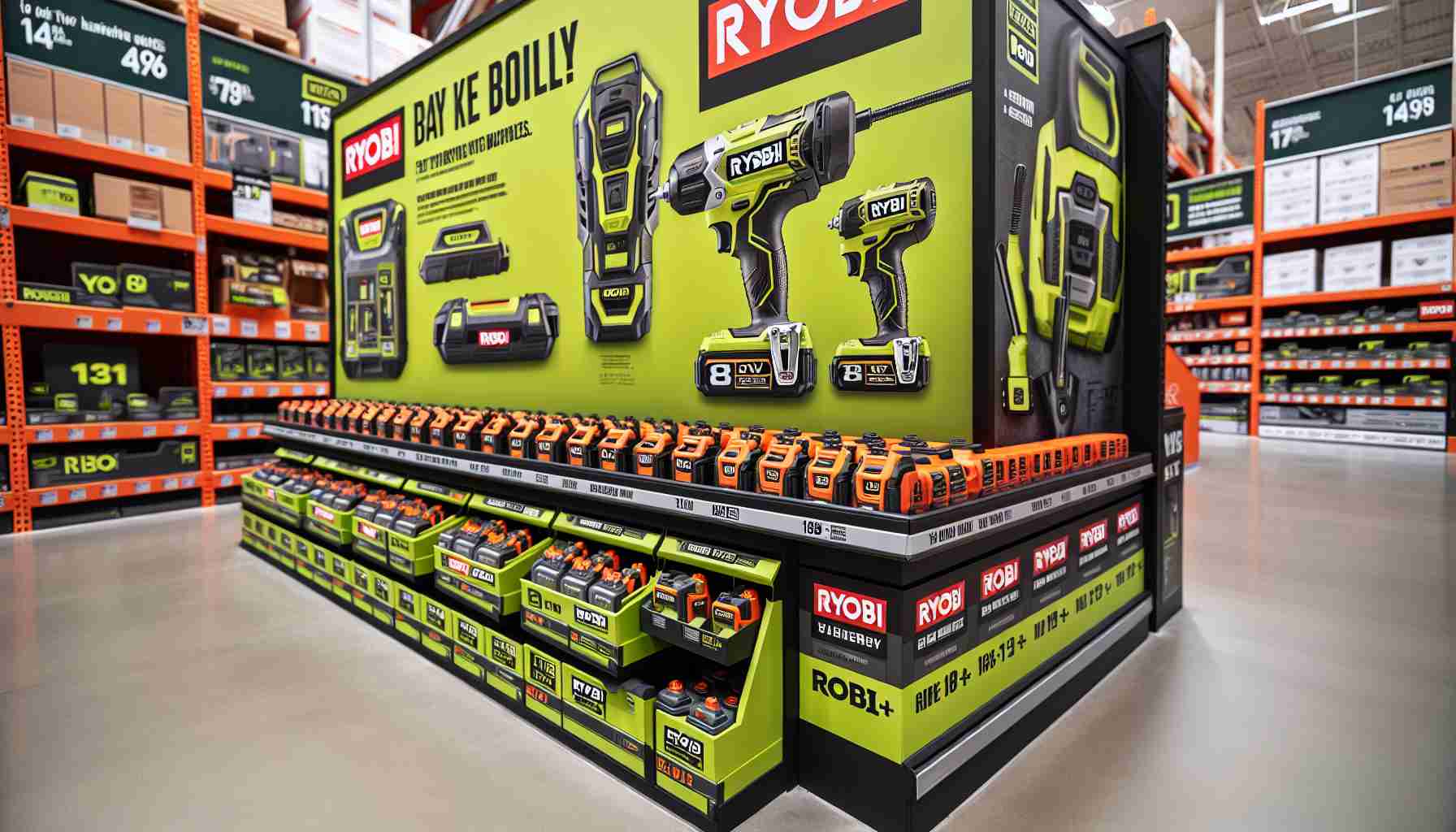 Promocja na baterie RYOBI ONE+ 18V w Home Depot