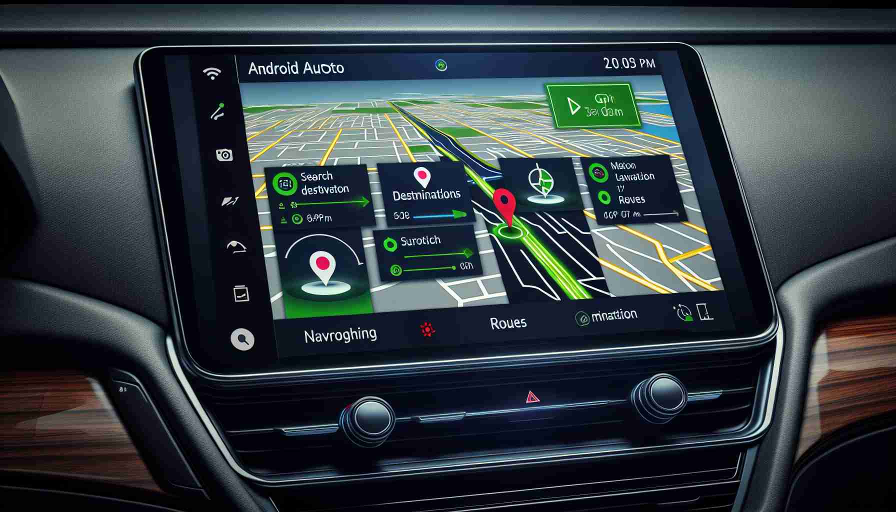 Android Auto Navigation Features