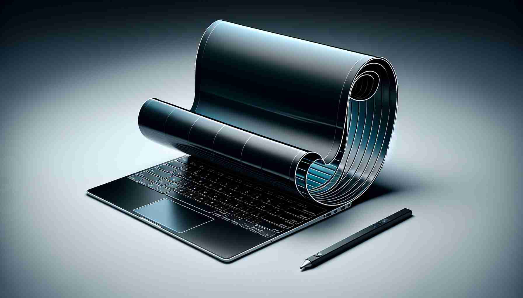 Lenovo Introduces Game-Changing Rollable Laptop Concept