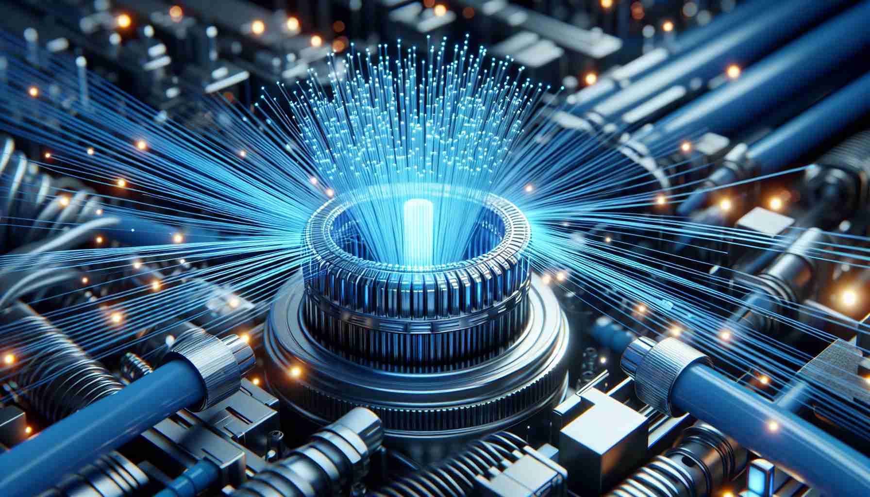 Zastosowanie niebieskiego światła z technologią światłowodową w celach antybakteryjnych