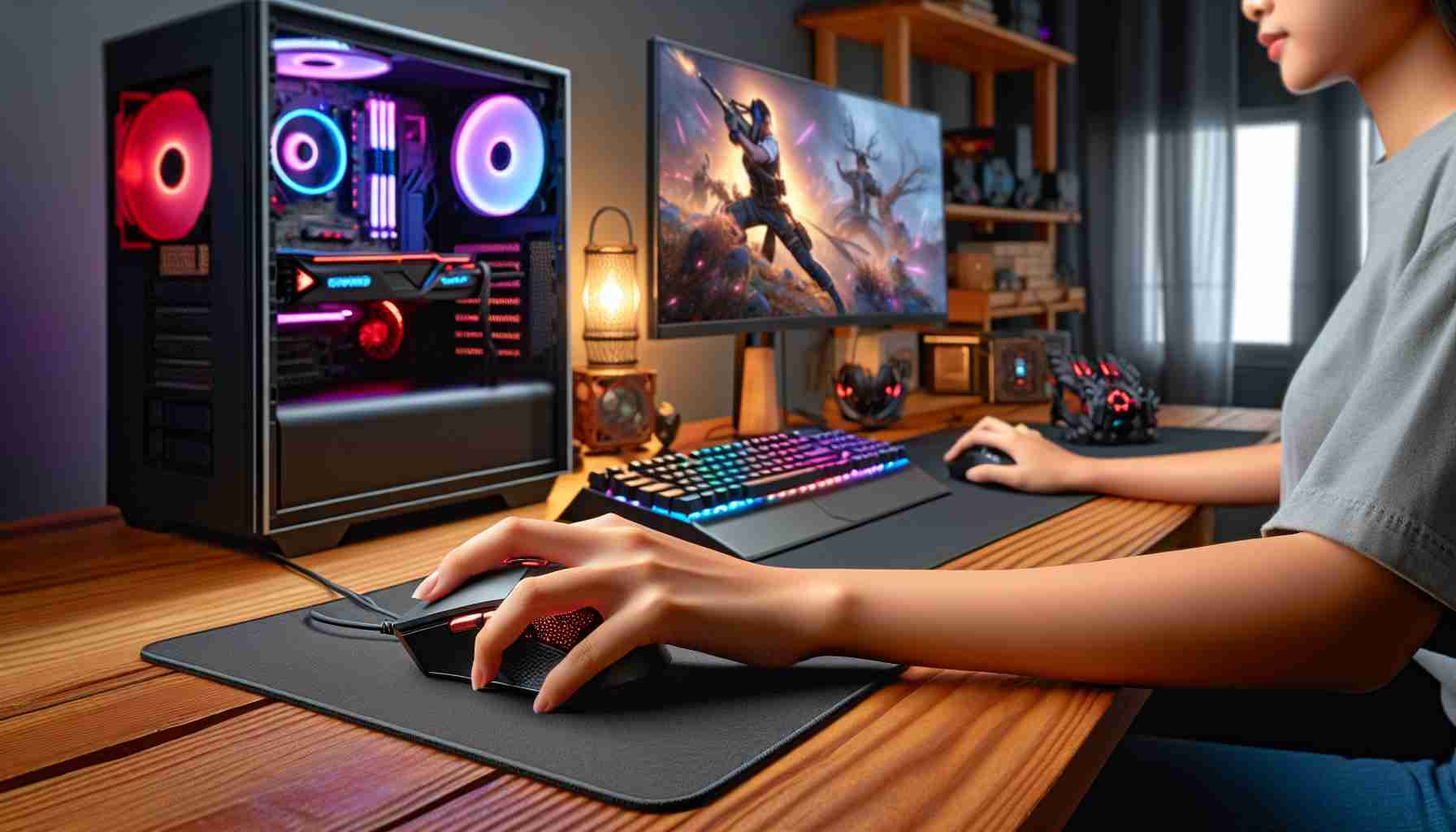 Gaming Without Mouse Pad: Improving Precision and Performance