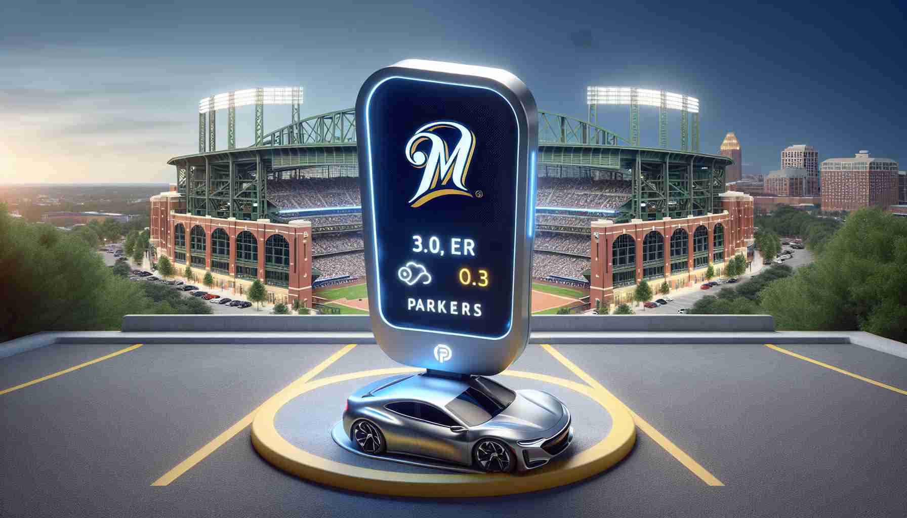 Milwaukee Brewers wprowadzają nową technologię parkowania