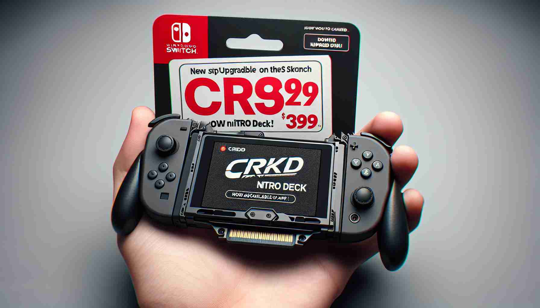 CRKD Nitro Deck: Upgraded Nintendo Switch Accessory Now Available at Discounted Prices on Amazon