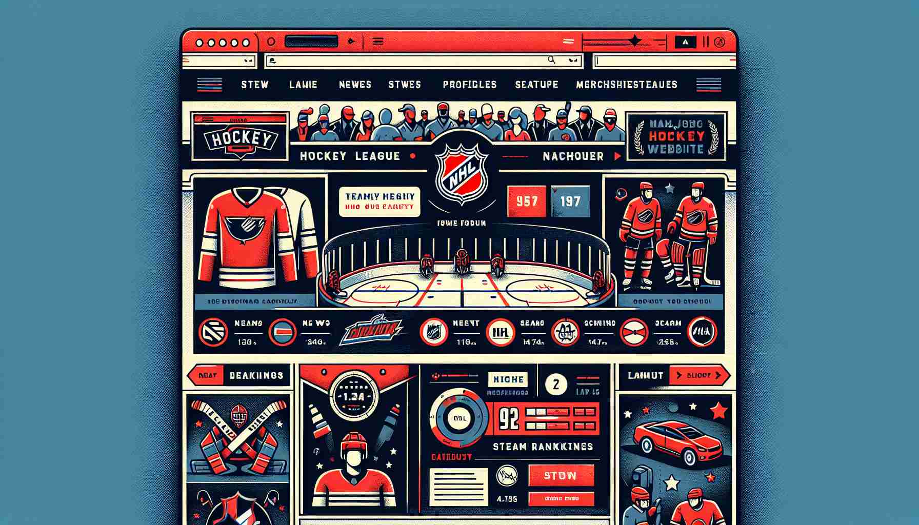 NHL.com – Oficjalna strona internetowa National Hockey League