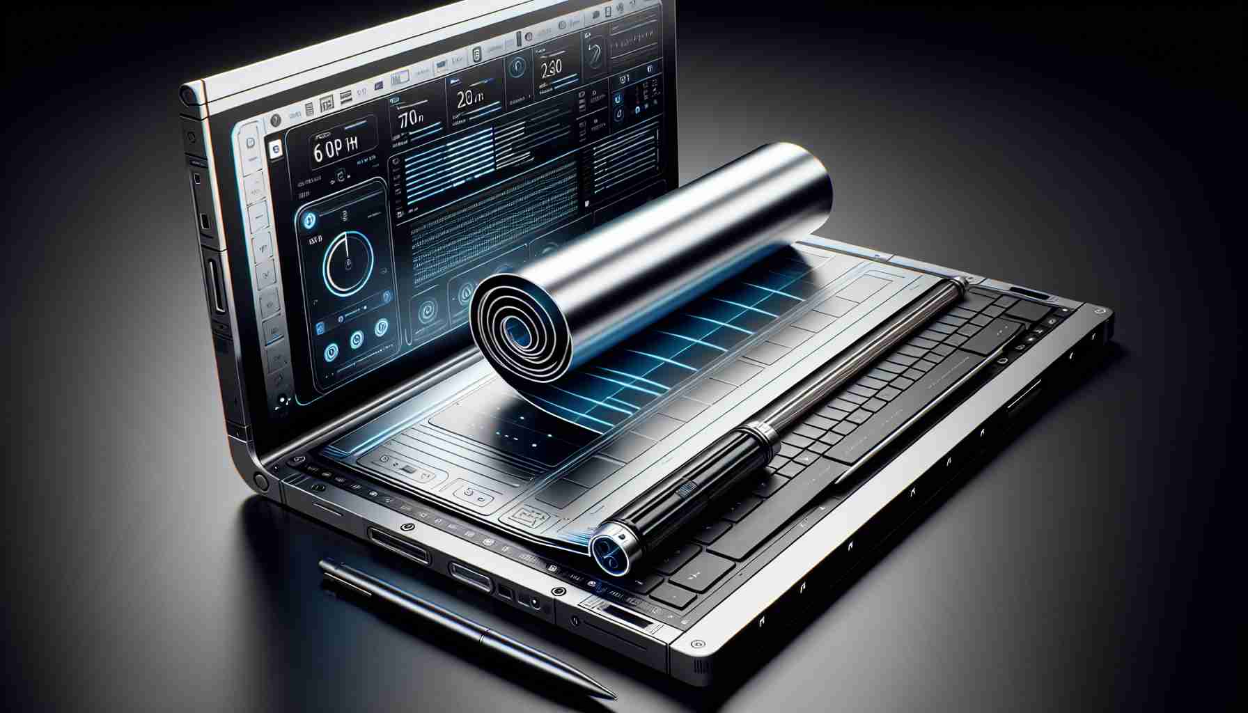 Lenovo Unveils Patent for Next-Gen Notebooks with Rollable Displays