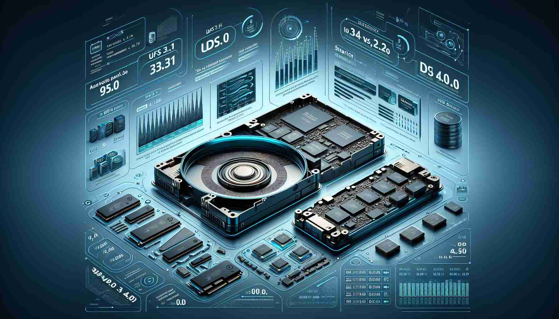 Understanding the Distinction: UFS 3.1 vs UFS 4.0 Storage