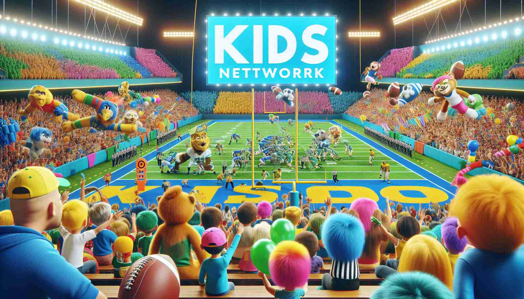 NFL Super Bowl Game Reimagined for Younger Fans on Nickelodeon