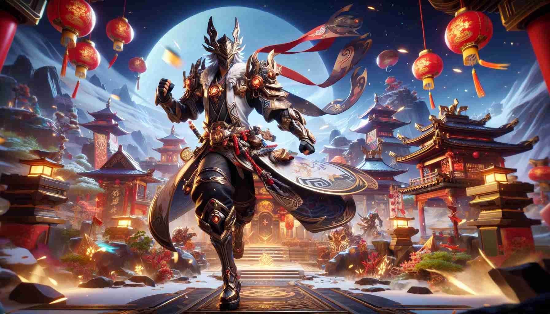 Naraka: Bladepoint Celebrates Lunar New Year with New Hero and Collaborations