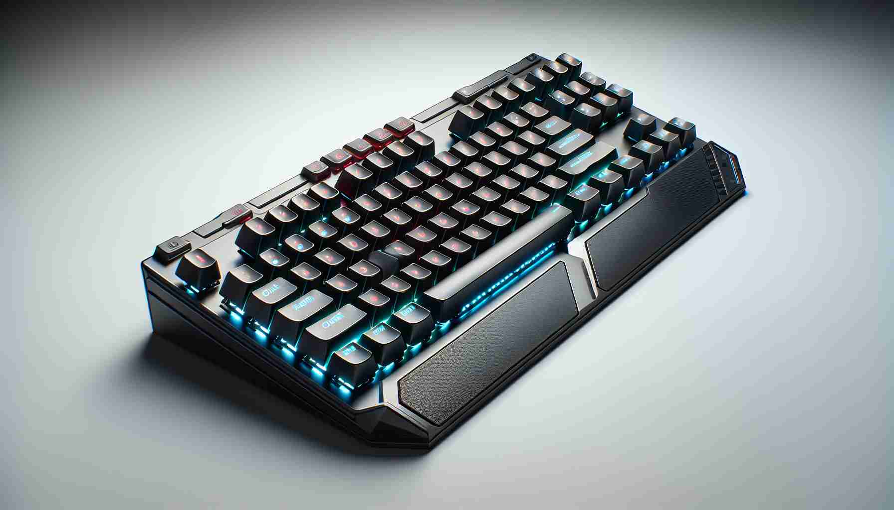 2. Space-Saving Gaming Keyboard