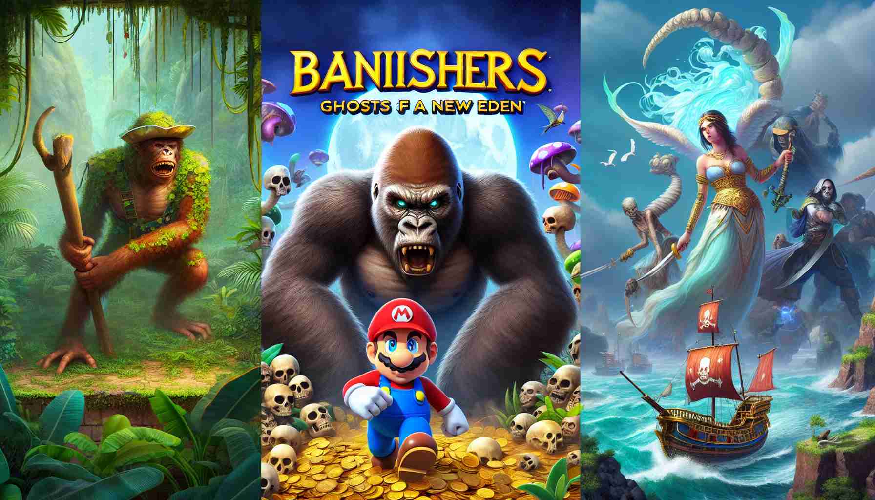 Najnowsze gry na ten tydzień: Remake Mario vs. Donkey Kong, Banishers: Duchy Nowego Edenu, Skull and Bones