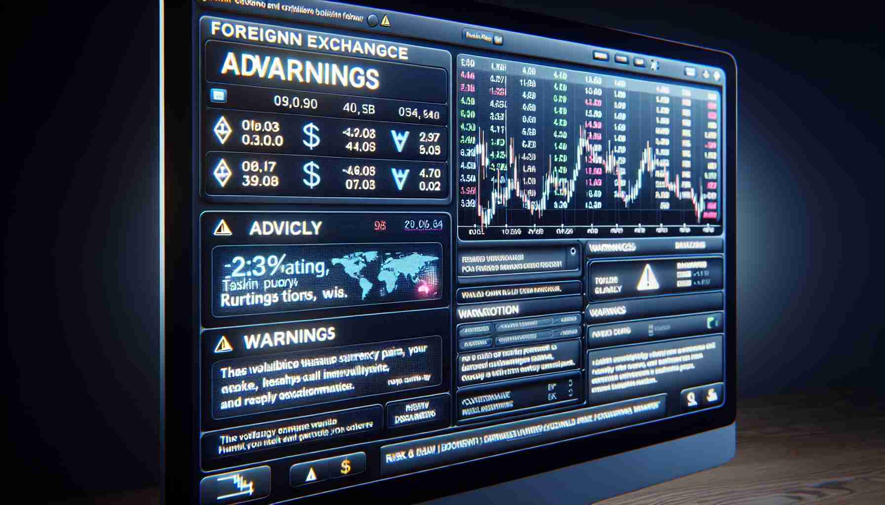 Risk and Advisory Warnings in Foreign Exchange Trading