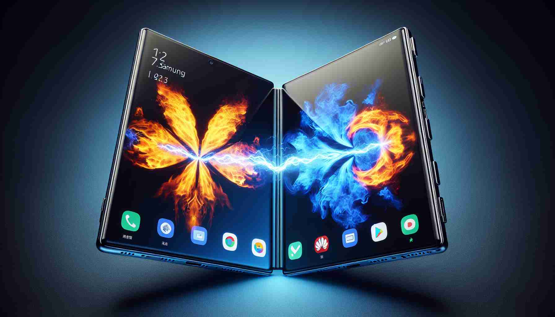 Huawei and Samsung Intensify Foldable Phone Competition