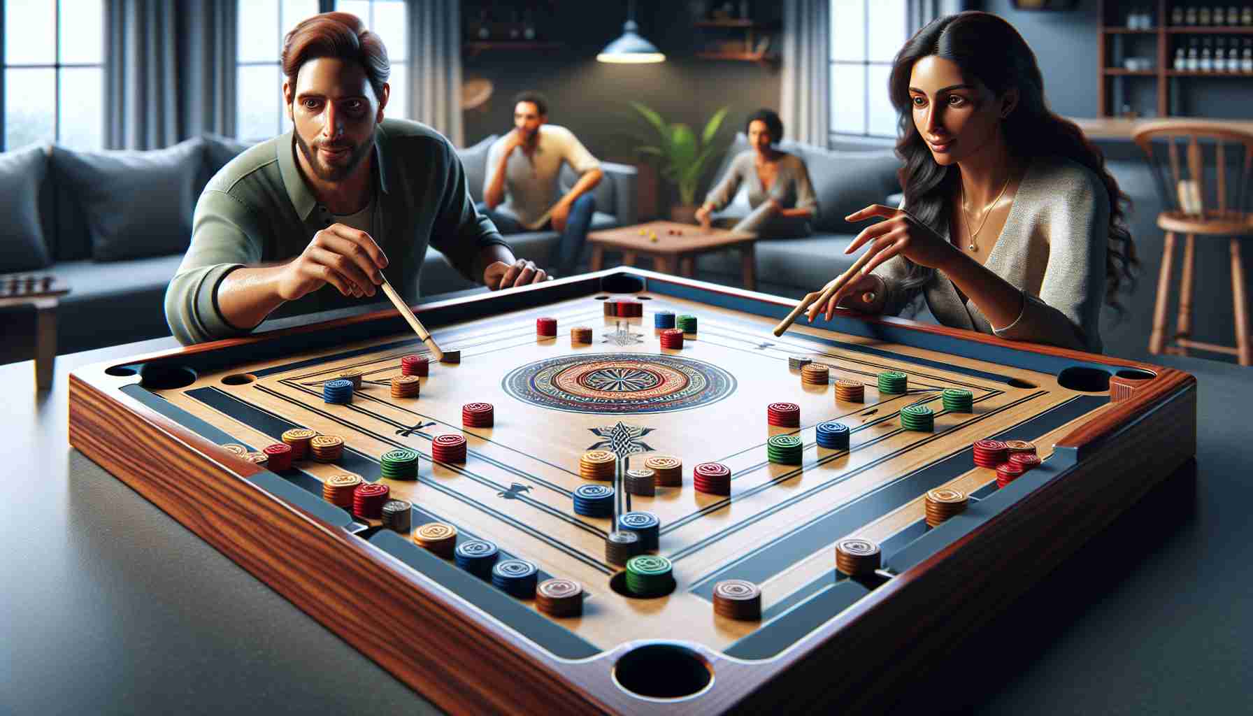 Carrom: An Exciting Game of Skill and Strategy