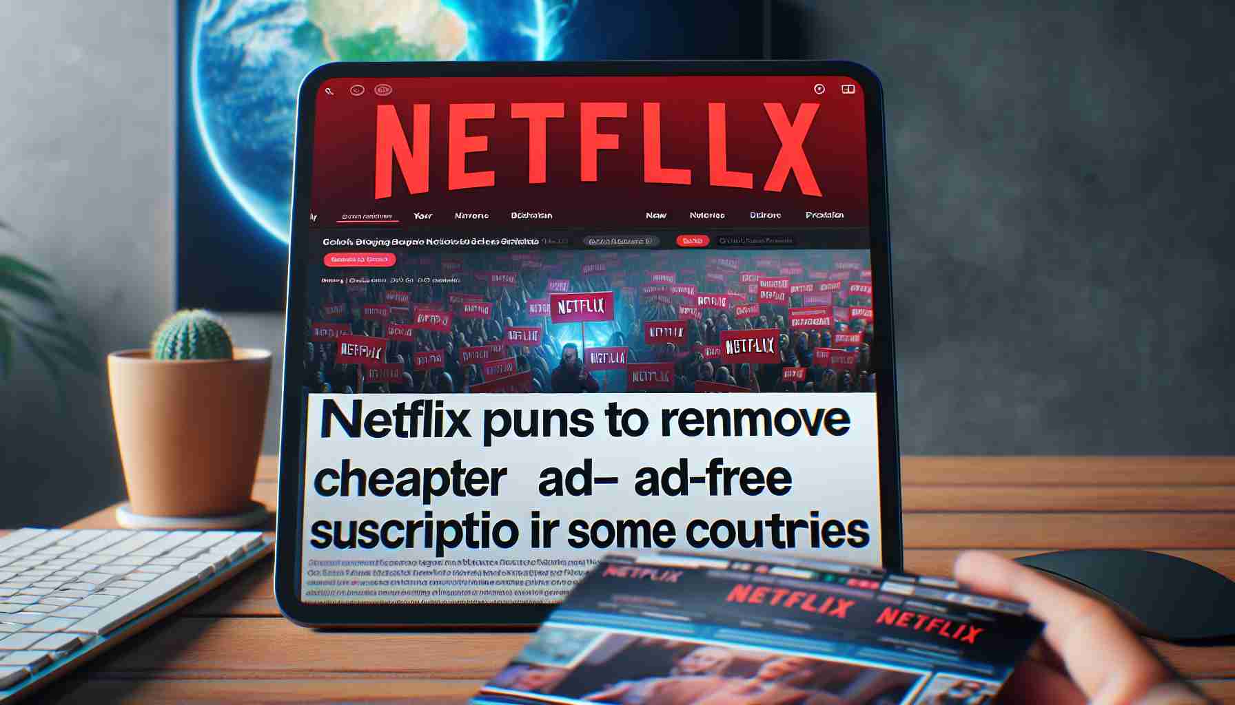 Netflix planuje usunięcie tańszego abonamentu bez reklam w niektórych krajach