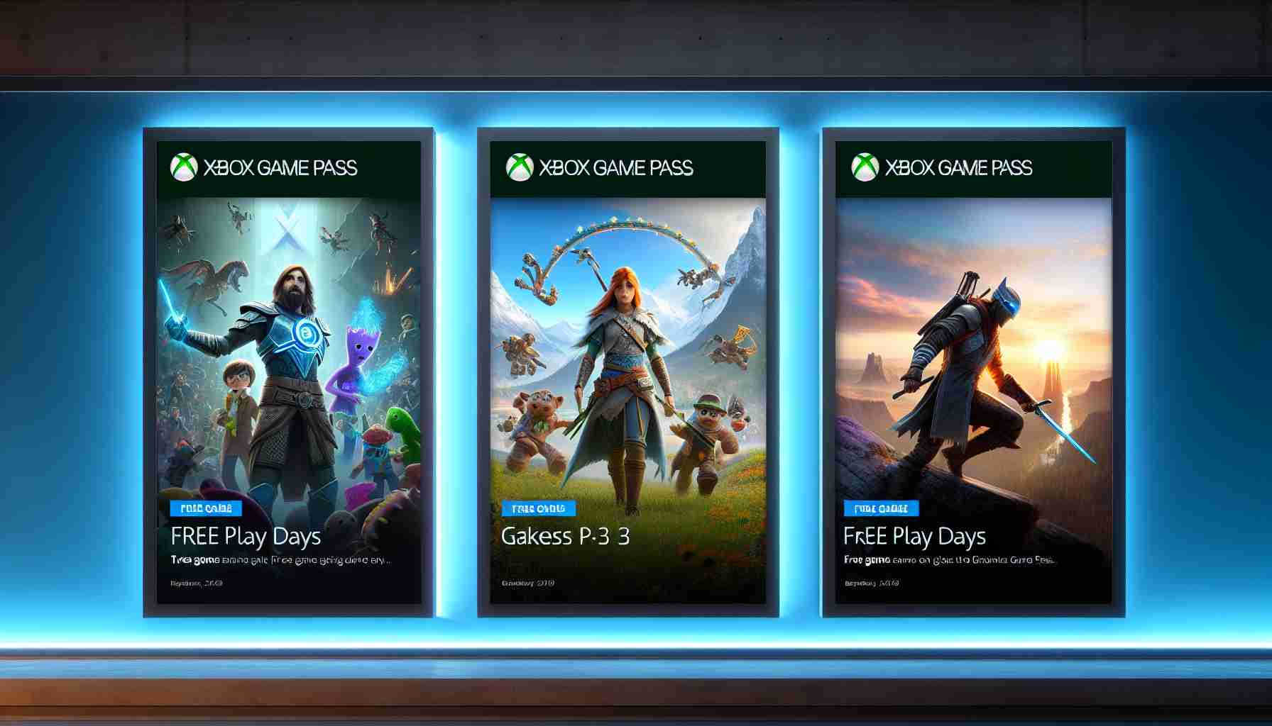 Przetestuj trzy darmowe gry w ramach Free Play Days na Xbox Game Pass