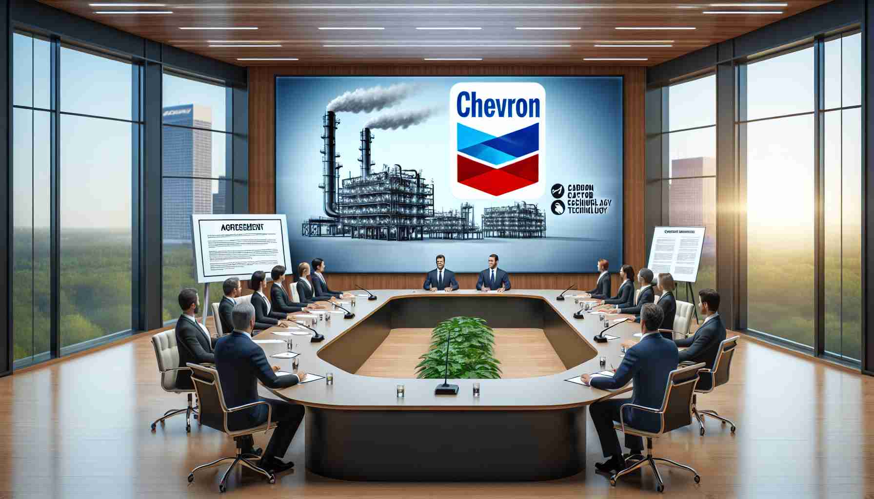 Chevron Podpisuje Umowę na Wykorzystanie Technologii Chwytania Węgla Dla Redukcji Emisji CO2