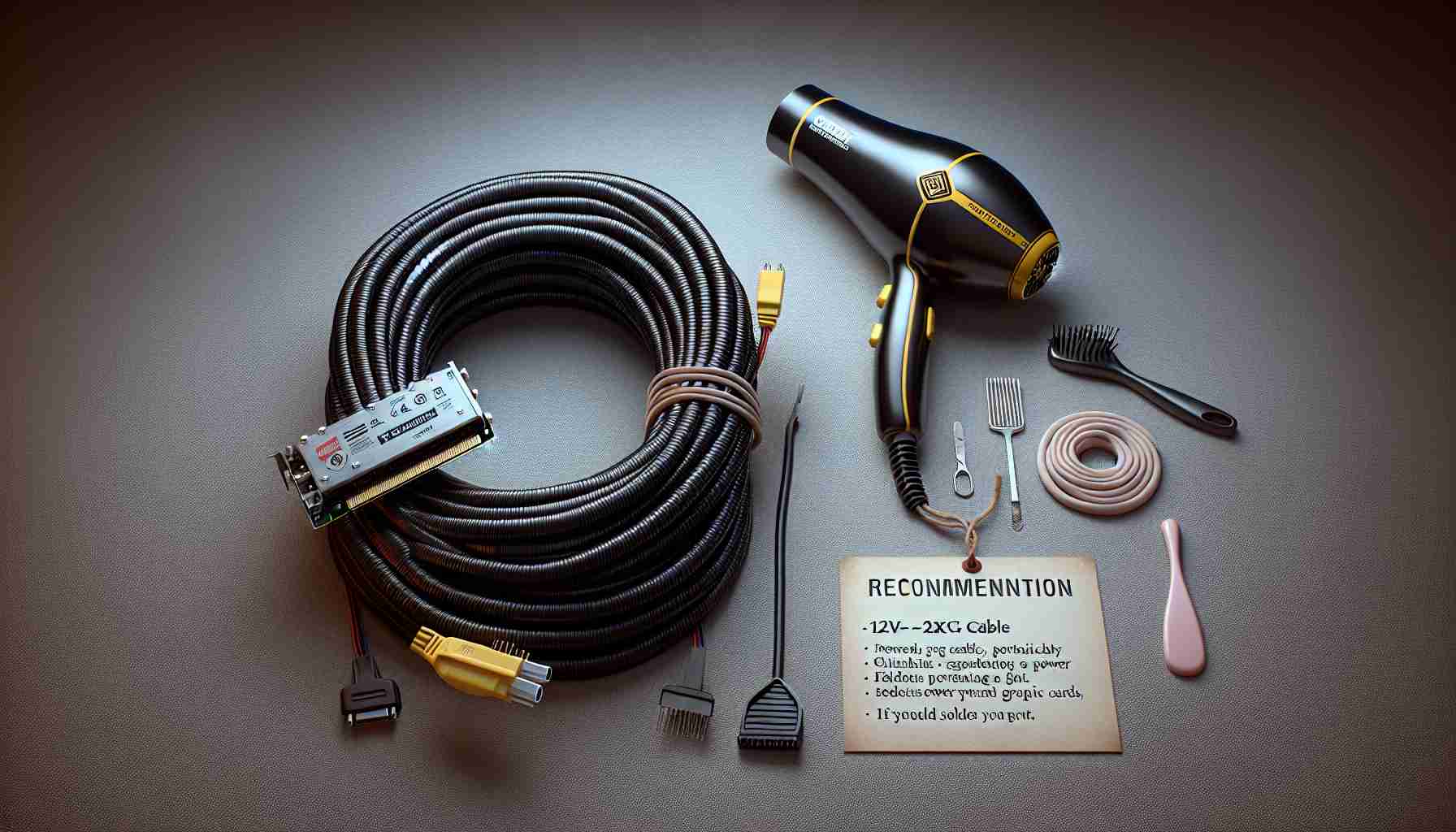 Seasonic Releases 12V-2×6 Cable and Unusual Hair Dryer Recommendation: A Quirky Solution to Graphics Card Power