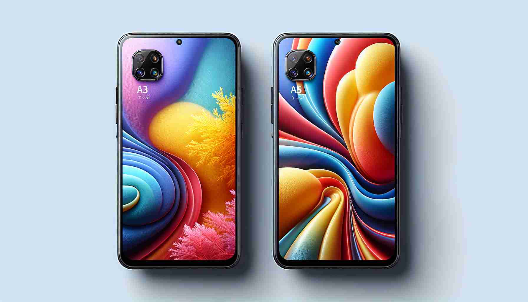 Samsung Galaxy A35 and A55: A Glimpse at the Official Back Covers